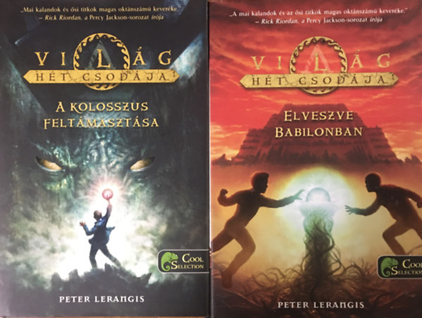 Peter Lerangis - Vilg ht csodja 1-2. (A kolosszus feltmasztsa; Elveszve Babilonban) 2 ktet