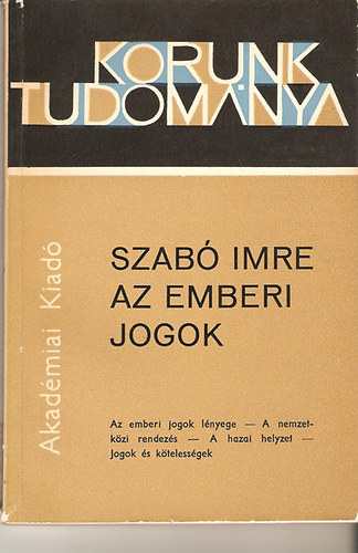 Szab� Imre - Az emberi jogok