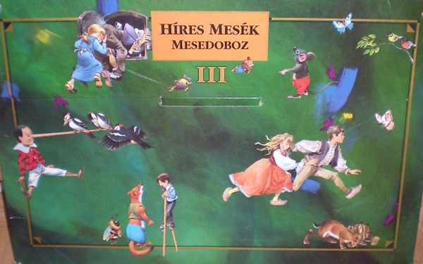 Híres mesék - Mesedoboz III. (5 db. A/3-as mesekönyv, papírtokban)