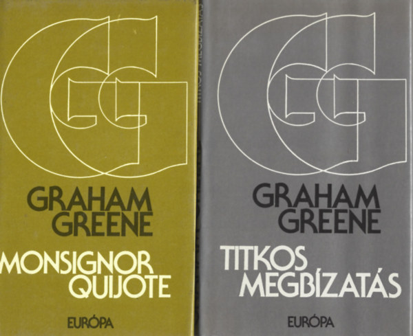 Graham Greene - 2 db knyv, Monsignor Quijote, Titkos megbzats