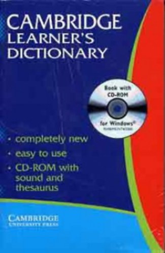 Cambridge University Press - Cambridge Learner s Dictionary with CD-ROM