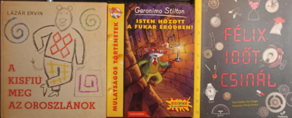 Lzr Ervin, Evelien De Vlieger Geronimo Stilton - Ifjsgi knyvcsomag