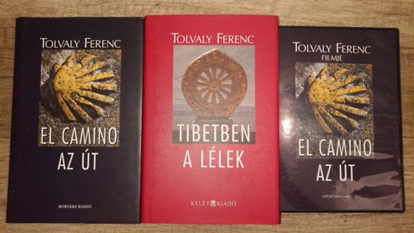 2 knyv GTolvaly Ferenctl s egy ajndk film tle: Tibetben a llek, El Camino - Az t +  El Camino - Az t DVD