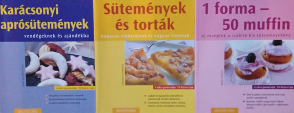 Radu Spaeth, Christa Schmedes, Gina Greifenstein - Stemnyek s tortk - Knnyen elkszlnek s nagyon finomak + 1 forma - 50 muffin + Karcsonyi aprstemnyek -  vendgeknek s ajndkba (3 m)