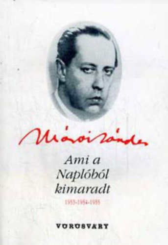 Márai Sándor - Ami a naplóból kimaradt (1953-1954-1955)