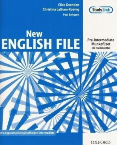 Christina Latham-Koenig, Paul Seligson Clive Oxenden - New English File Pre-intermediate munkafzet CD mellklettel
