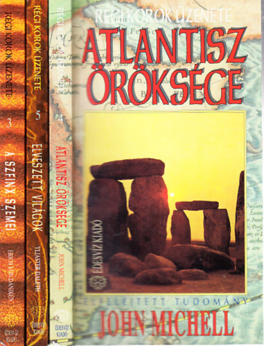 SZERZ� Yliaster Daleth, Erich von Daniken John Michell - Elveszett vil�gok + A Szfinx szemei (2 m�)