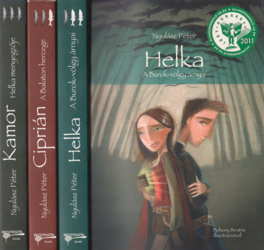Nyul�sz P�ter - Helka sorozat 1-3. (Helka, Cipri�n, Kamor)