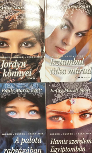 Emily Marsh Scott - 4 db Emily Marsh Scott k�tet