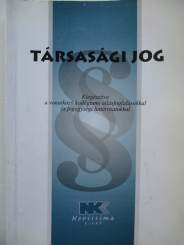 Novissima Kiad - Trsasgi jog