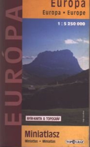 Eurpa miniatlasz (1:5 250 000)