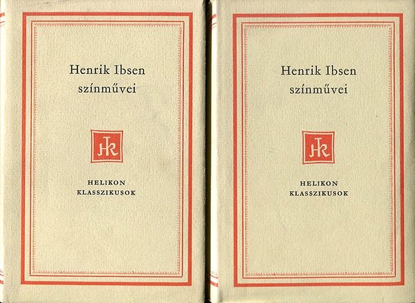 Henrik Ibsen - Henrik Ibsen színművei I-II. (Helikon klasszikusok)