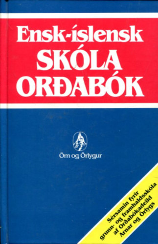 rn og rlygur - Ensk-slensk Skla Ordabk - Srsamin bk handa sklaflki