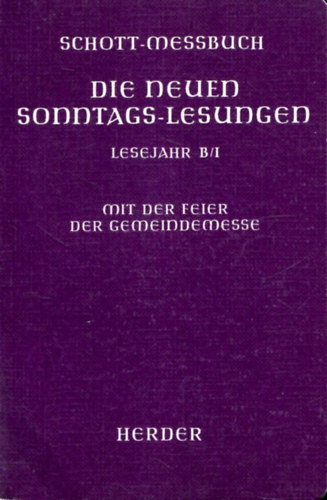 Die neuen Sonntags-Lesungen