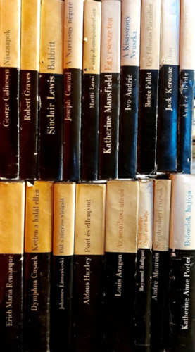 Robert Graves, Sinclair Lewis, Joseph Conrad, Martti Larni, Katherine Mansfield, Ivo Andric, Ren�e Fallet, Jack Kerouac, Andr� Gide, Erich Maria Remarque, Dymphna Cusack, Johannes George Calinescu - ---