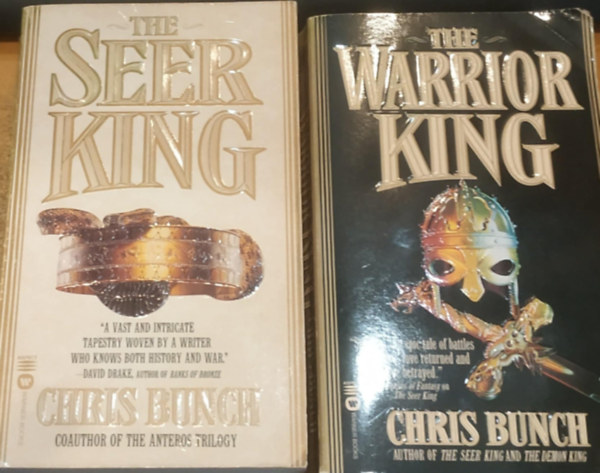 Chris Bunch - 2 db Chris Bunch: The Seer King + The Warrior King