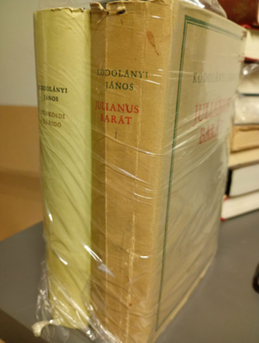 Kodol�nyi J�nos - 2 db k�nyv, P�nk�sdi d�rid�, Julianus bar�t