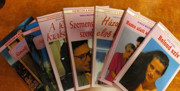 Syndie Maison, Judith Kay, Sheila Bruckner, Betty Shelfield Eva Paul - 7 db Szerelem �s romantika sorozat:2,6,14,22,25,37,49