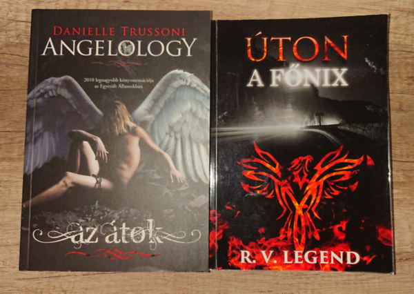 R. V. Legend Danielle Trussoni - 2 misztikus k�nyv: Angeology - Az �tok, �ton - A F�nix