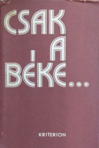 Balla Zsfia (vl.) - Csak a bke...