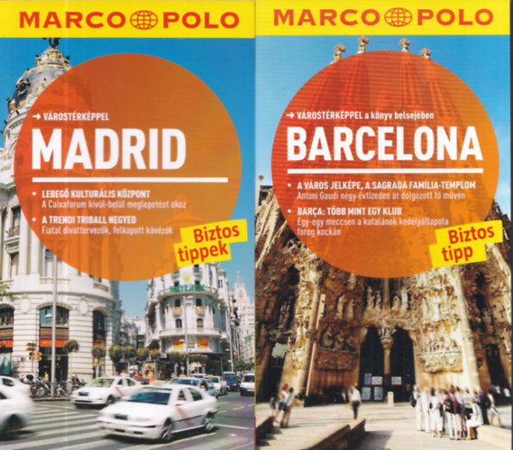 2db Marco Polo tiknyv - Madrid + Barcelona