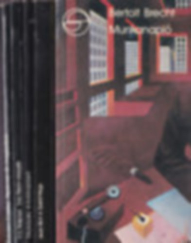 Mrleg knyvek 5db.:Bertold Brecht:Munkanapl + Jean Blot:A Szent hegy + Miszkavaihi :A boldogsgrl + Naipaul:Eva Peron visszatr + Malcom Cowley:Nyolcvan v magasbl