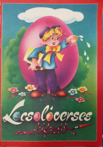 Locsolóverses kifestő