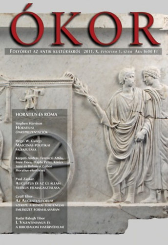 �kor - Foly�irat az antik kult�r�r�l 2011. X. �vfolyam 1. sz�m
