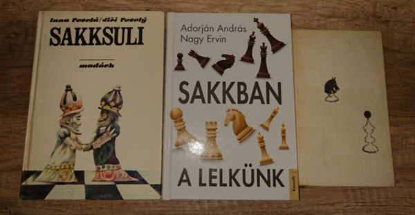 Nagy Ervin, Adorj�n Andr�s, Vesel� Inn� -Vesely Jiri Stefan Zweig - 3 sakkal kapcsolatos k�nyv: Sakksuli, Sakkban a lelk�nk, Sakknovella