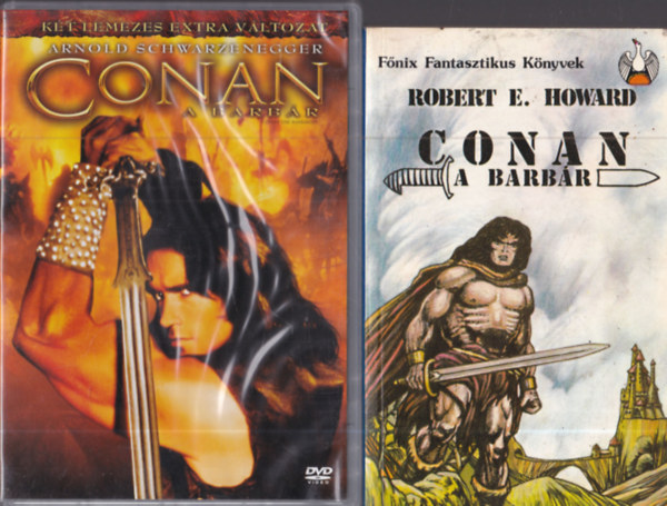 Robert E. Howard - Conan, a barbár + DVD (kétlemezes változat)