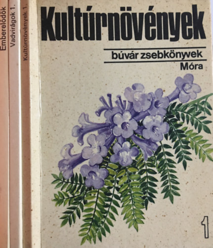 Emberel�d�k + Kult�rn�v�nyek 1. + Vadvir�gok 1. (3 db b�v�r zsebk�nyv)