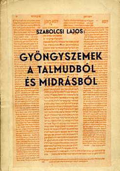 Szabolcsi Miksa - Gy�ngyszemek a Talmudb�l �s a Midrasb�l