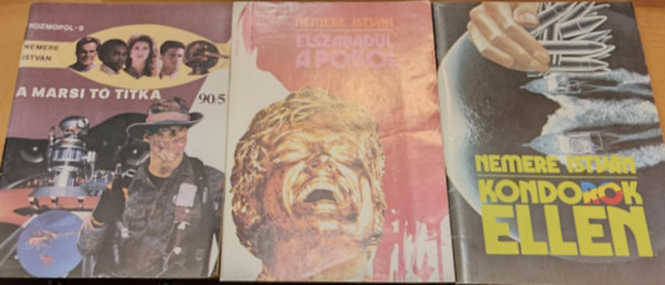 Nemere István - 3 db Nemere István: A marsi tó titka + Elszabadul a pokol + Kondorok ellen