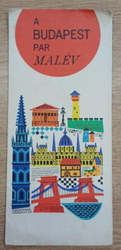 Nincs feltüntetve - Budapest (Malév) térkép