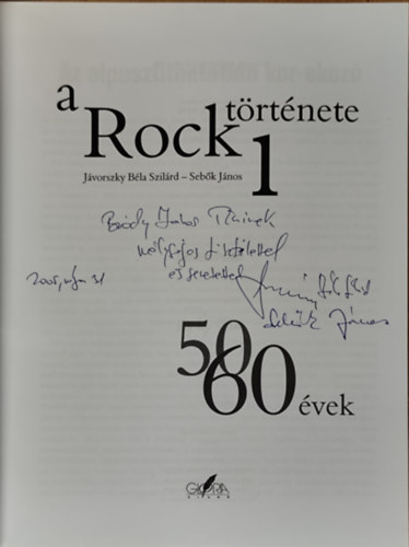 Jávorszky; Sebők - A rock története 1.