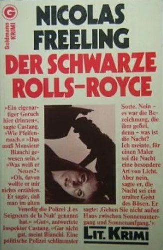 Nicolas Freeling - Der Schwarze Rolls-Royce