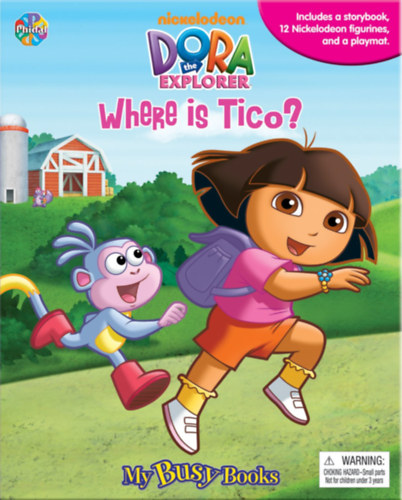 Dora the Explorer - Where is Tico? - Storybook Playset