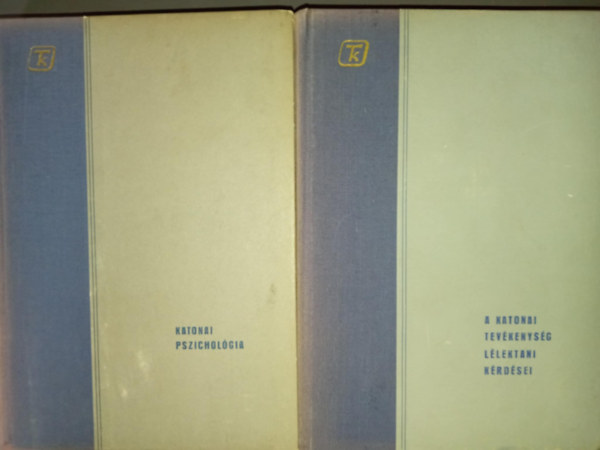 Surnyi Gbor  T. G. Jegorov (ford.) - Katonai pszicholgia + A katonai tevkenysg llektani krdsei (Tisztek Knyvtra 2 m)