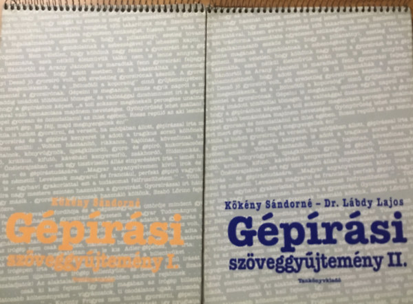 Kkny Sndorn  Dr. Lbdy Lajos - Gprsi szveggyjtemny I.-II.