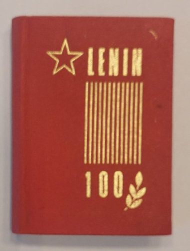 Abinéri Lajos - Lenin 100 (1870-1970) Minikönyv