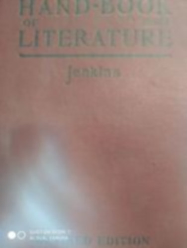 Rev. O. L. Jenkins - Hand-Book of Literature