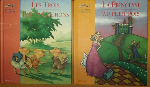 Camille Semelet  Hans-Christian Andersen (illus.), Agns Mathieu (illus.) - Les Trois Petits Cochons + La Princesse au Petit Pois (2 ktet)