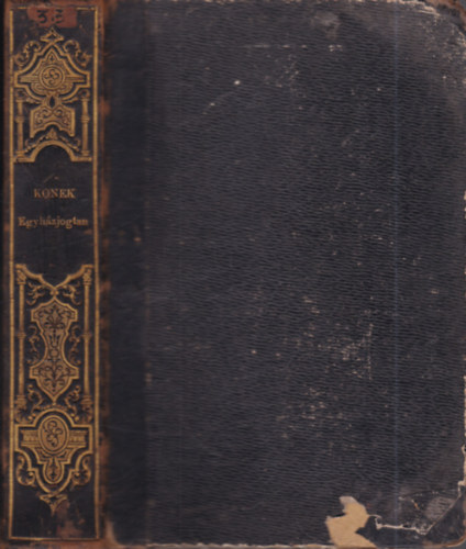 Dr. Konek S�ndor - Egyh�zjogtan k�zik�nyve