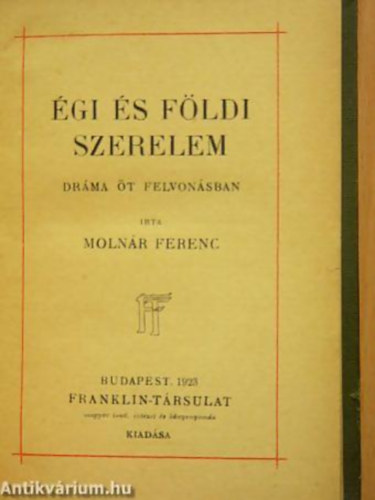 Molnr Ferenc - A hatty VGJTK HROM FELVONSBAN