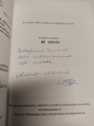 Kovács Ferenc - A hódmezővásárhelyi országzászló története- dedikált, számozott