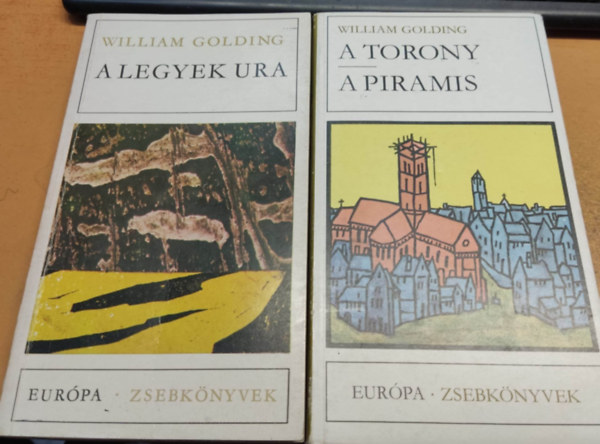 William Golding - A legyek ura + A torony/A piramis (2 ktet)