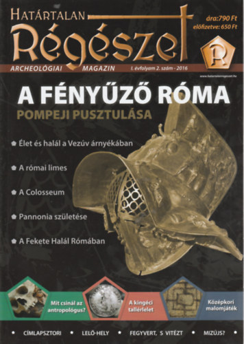 Határtalan régészet I. évfolyam 2. szám