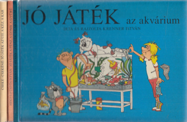 Szerk.: Ambrus �va Krenner Istv�n - J� j�t�k az akv�rium (Berendez�si tan�csok; A v�zsz�r�s �s az oxig�n p�tl�sa; Halv�s�rl�s...)