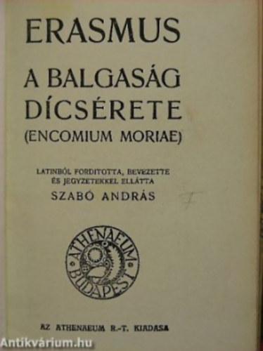 Erasmus - A Balgasg Dicsrete