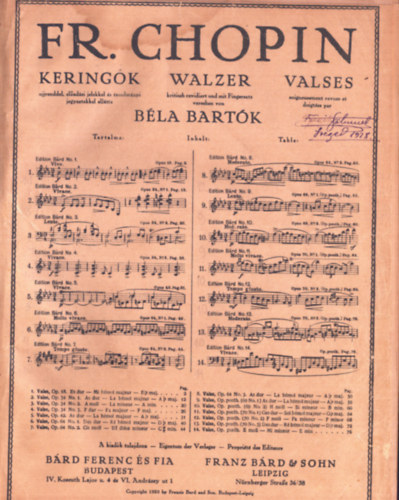 Fr. Chopin - Fr. Chopin: Keringk